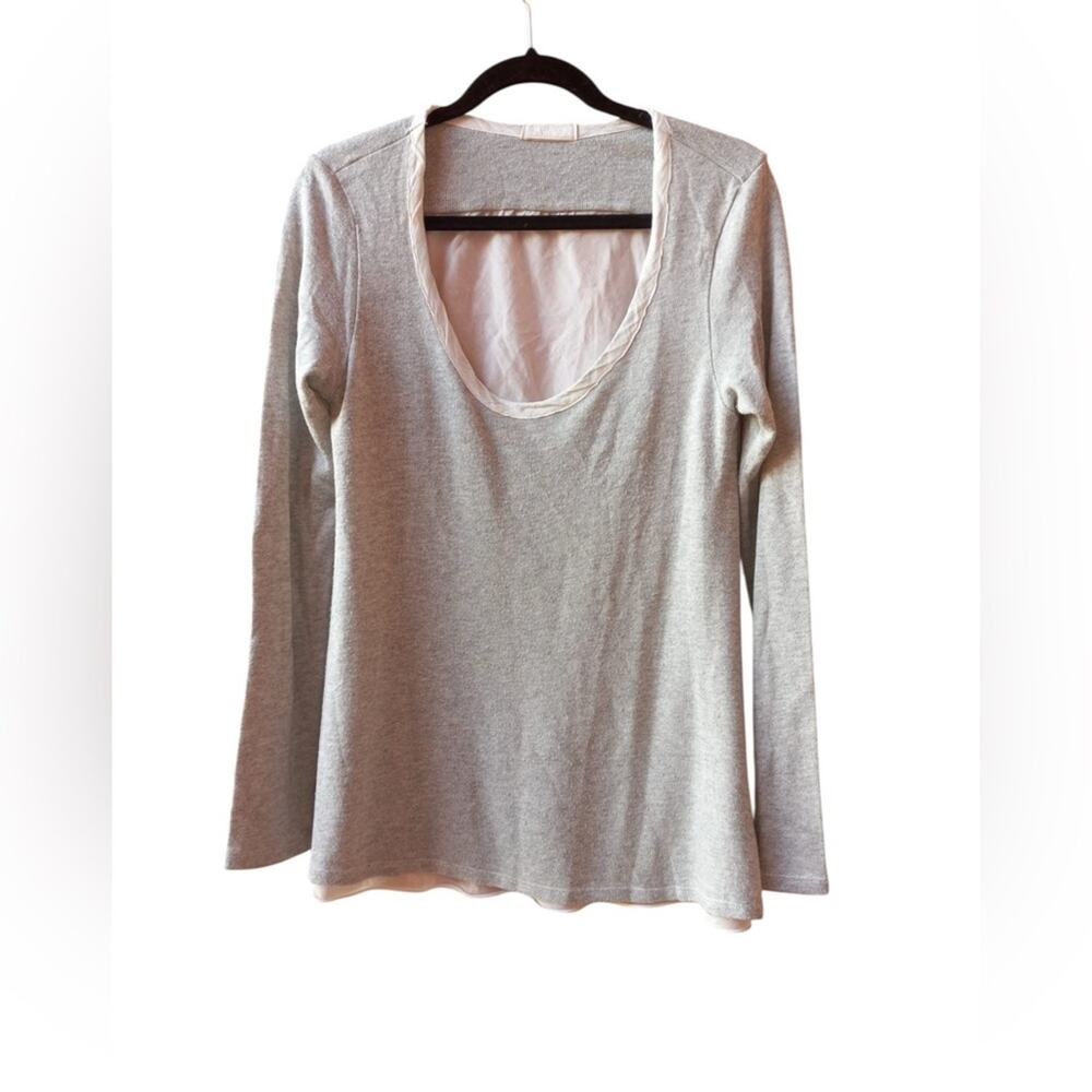 Cp shades Gray Long Sleeve Women's Top Size:XS